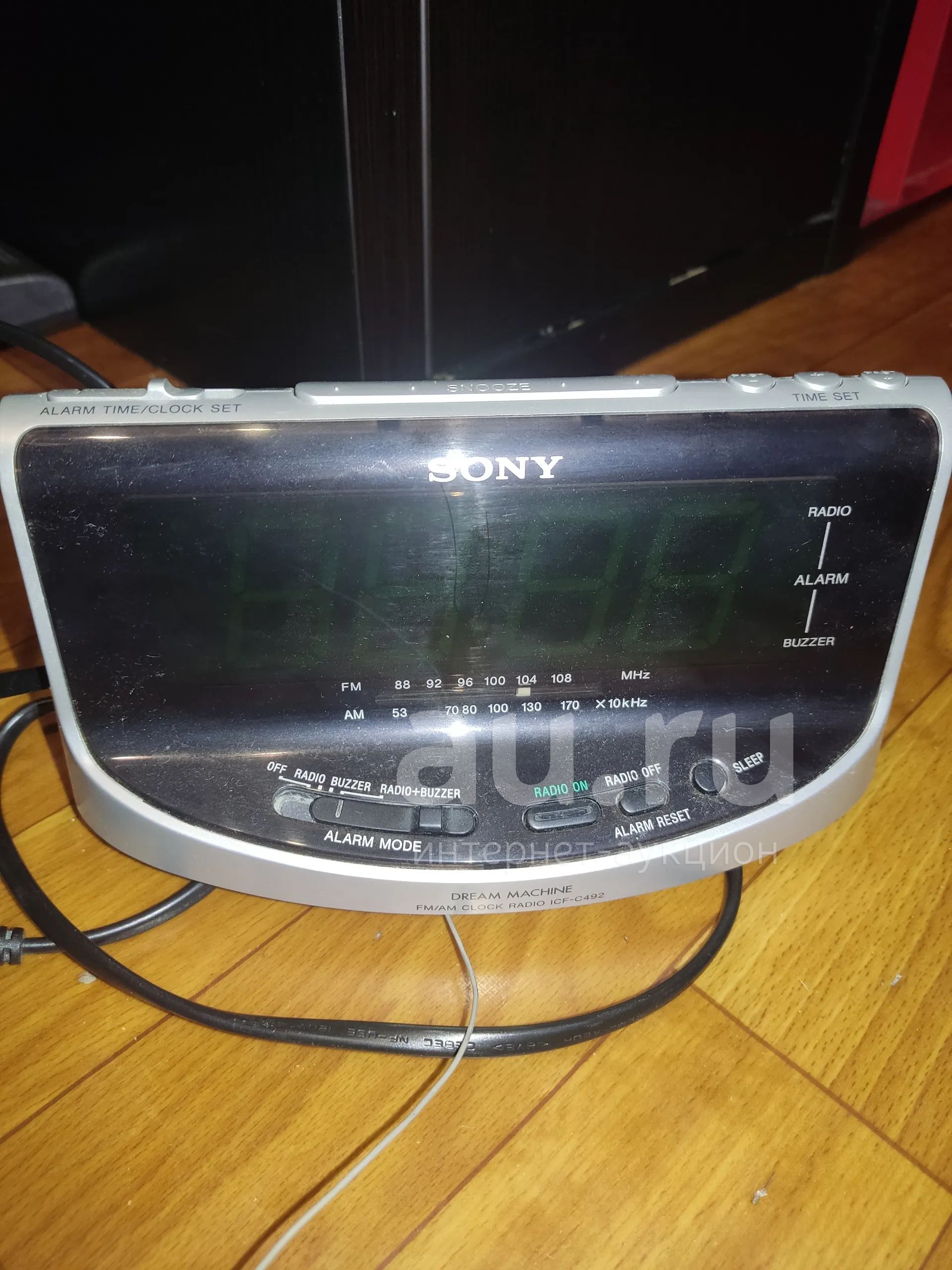 Радио будильник Sony ICF-C492 — купить в Красноярске. Состояние: Б/у ...