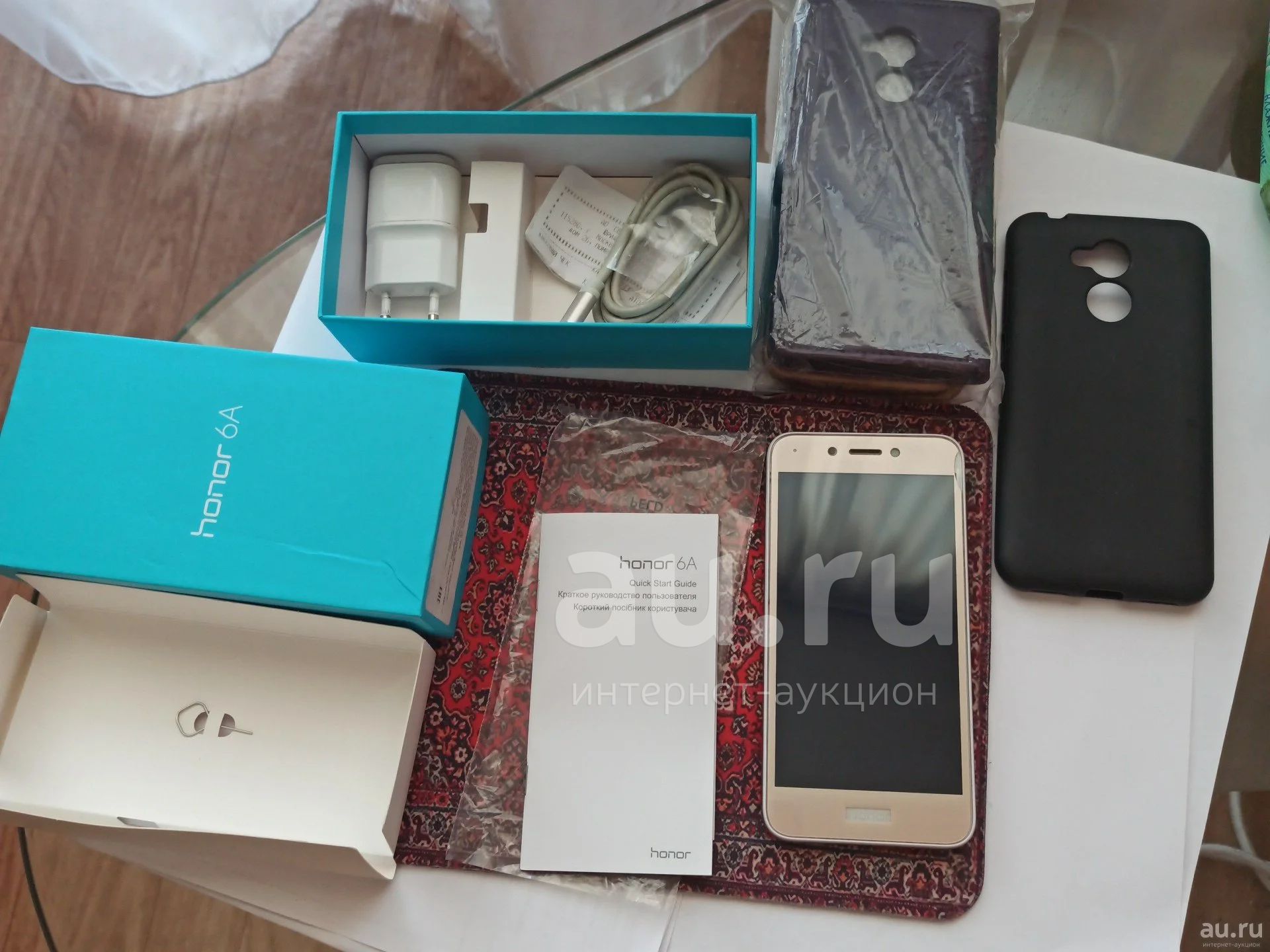 Honor 6a DLI-TL20 полный комплект — купить в Красноярске. Состояние: Б ...