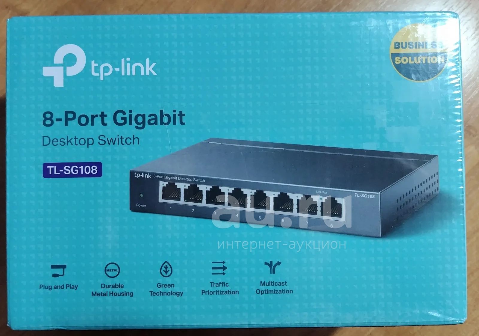 Коммутатор TP-Link TL-SG108 — купить в Красноярске. Состояние: Новое ...