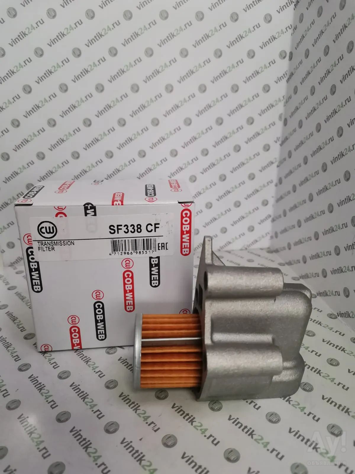 Фильтр АКПП с корпусом COB-WEB SF338CF для Nissan Cube, Nissan Note ...