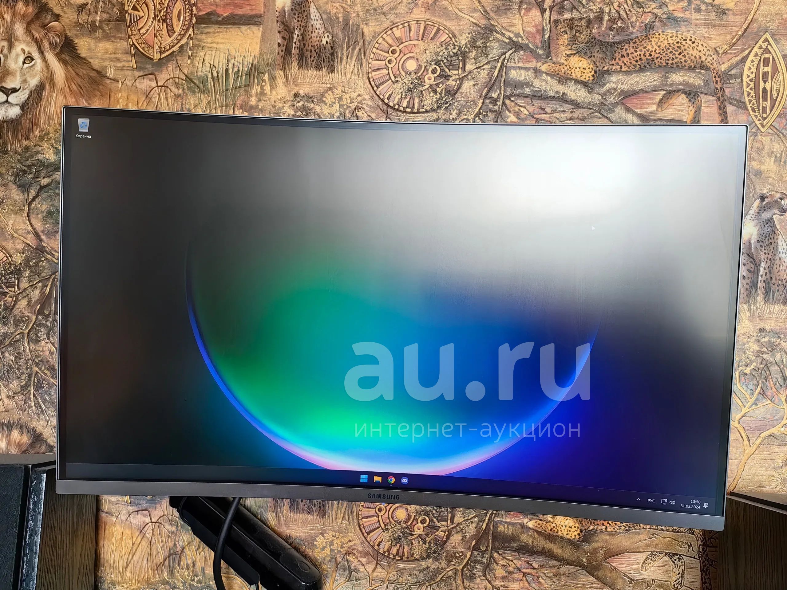 27" Монитор Samsung C27JG54QQI черный — купить в Красноярске. Состояние ...