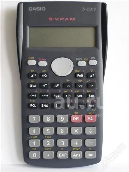 Калькулятор Casio FX-82MS — купить в Красноярске. Состояние: Б/у ...