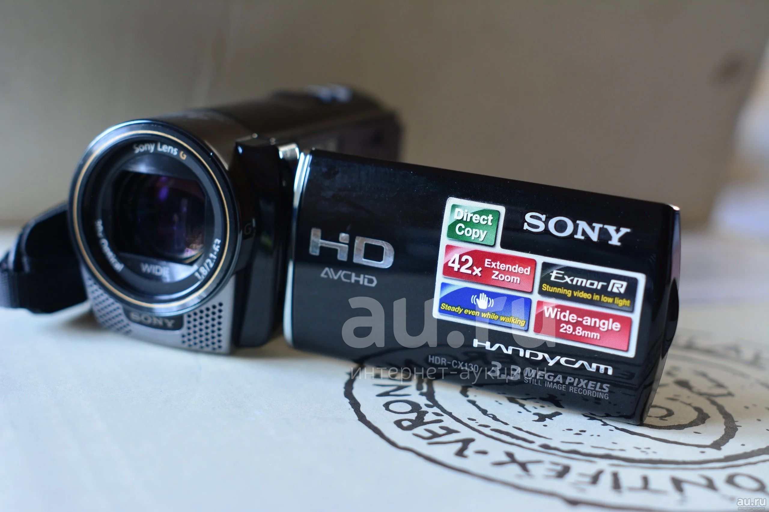 Sony hdr cx130 видео- Full HD — купить в Красноярске. Состояние: Б/у ...