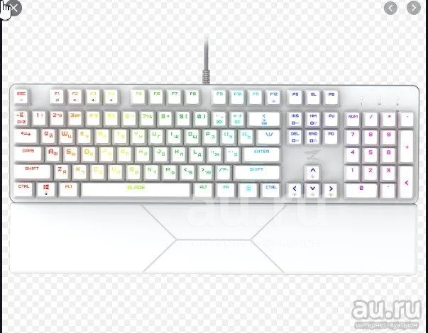Клавиатура ZET GAMING Blade Kailh Black Optical | подсветка Гарантия ...