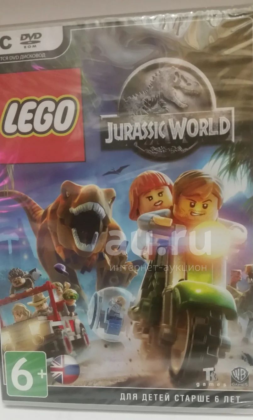 Игра для PC: Lego. Jurassic World (Парк Юрского периода) Новая, в упаковке.  — купить в Красноярске. Состояние: Новое. Игры для ПК на интернет-аукционе  Au.ru