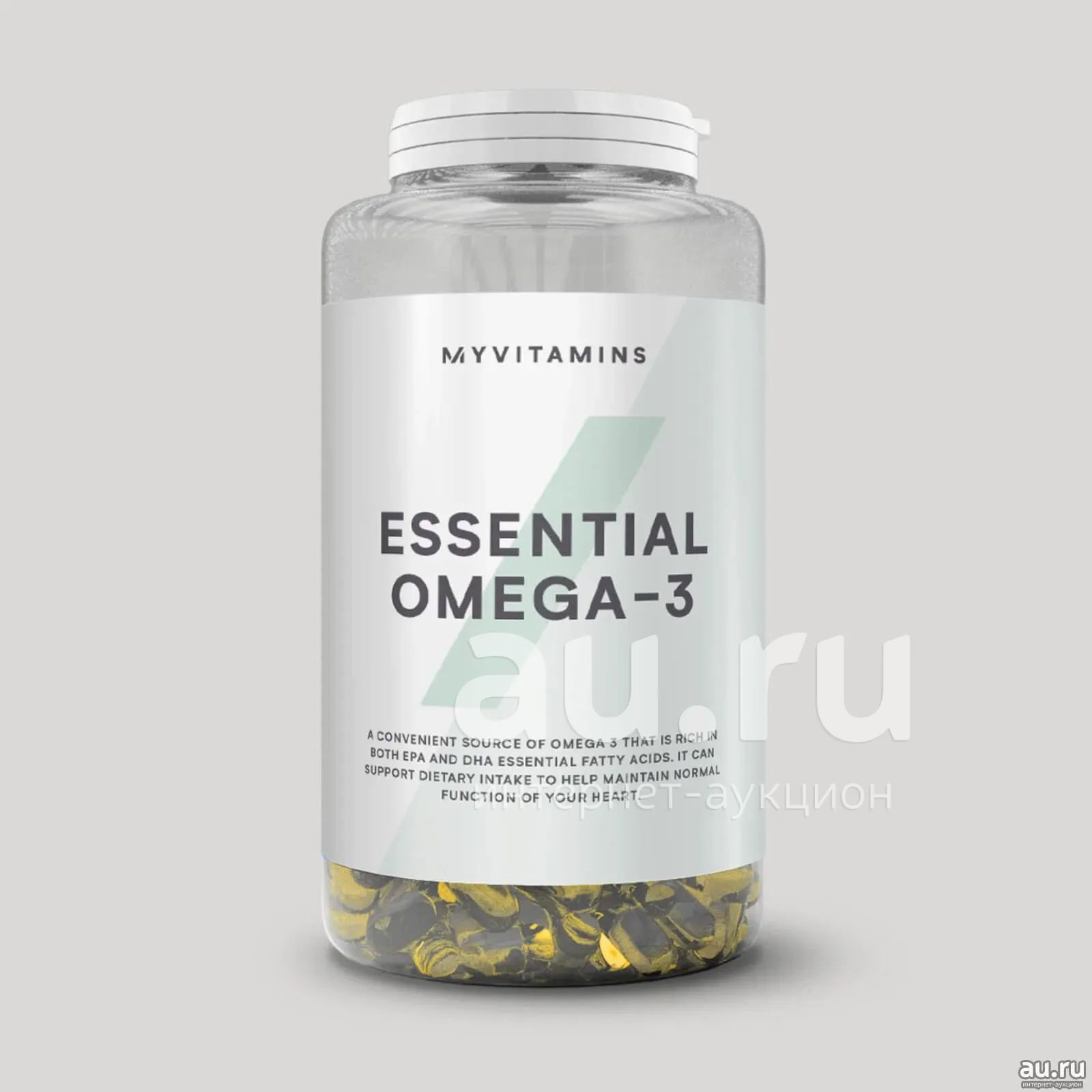 Омега 3 Рыбный жир Omega 3 от MyProtein 90 капсул(Fish Oil, fish fats ...