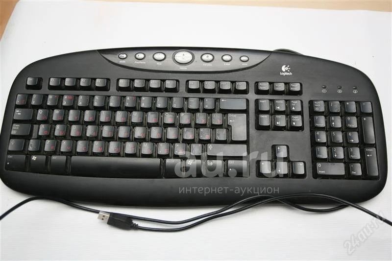 Logitech Internet Pro Keyboard Y UF49 BLACK USB . Au.ru