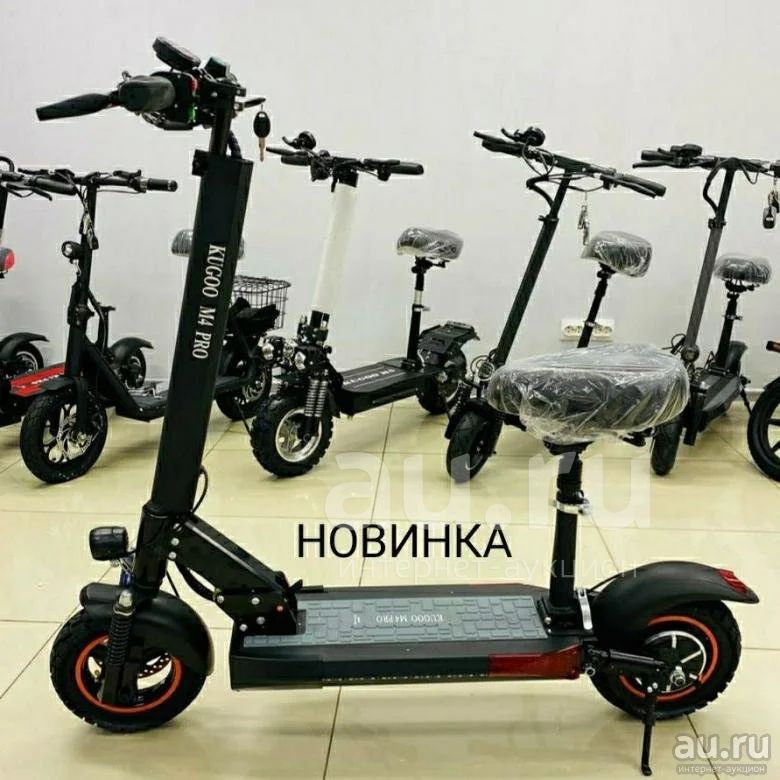 Уценка. Витринный образец. Самокат электро Kugoo M4 Pro 17000 mAh, 600W ...