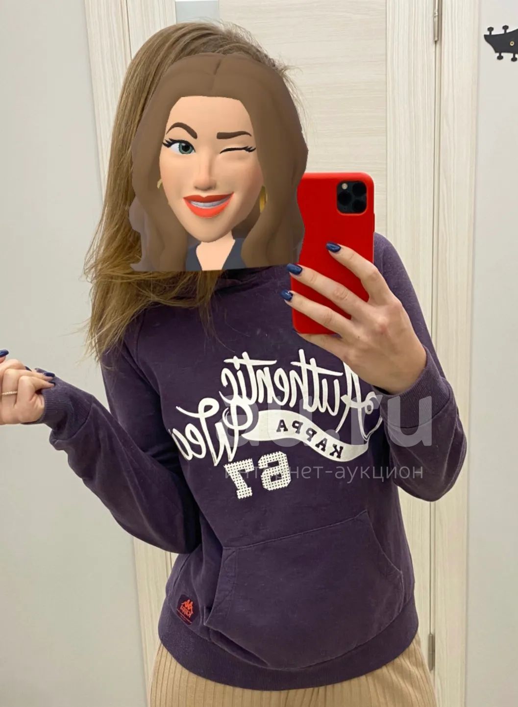 Кофта худи Kappa — купить в Красноярске. Состояние: Хорошее. Свитеры ...