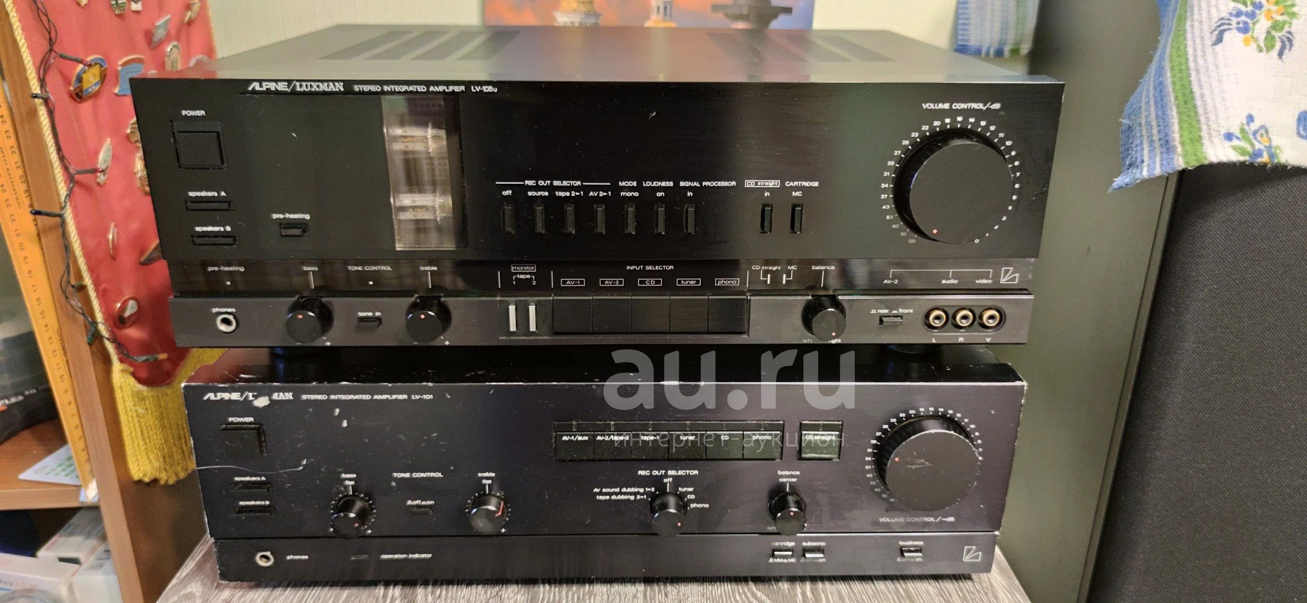 Предтоповый усилитель Alpine/ Luxman LV-105U — купить в Предтоповый усилитель Alpine/ Luxman LV-105U — купить в